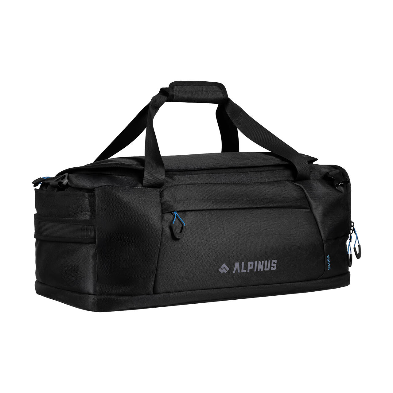 Torbo-plecak Barra 70 l Alpinus trzy sposoby noszenia