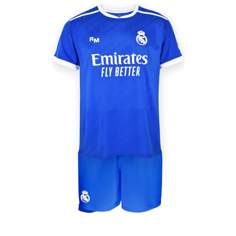 Real Madryt 2025-26 Premium Kids' Third Support Jersey Kit, replika