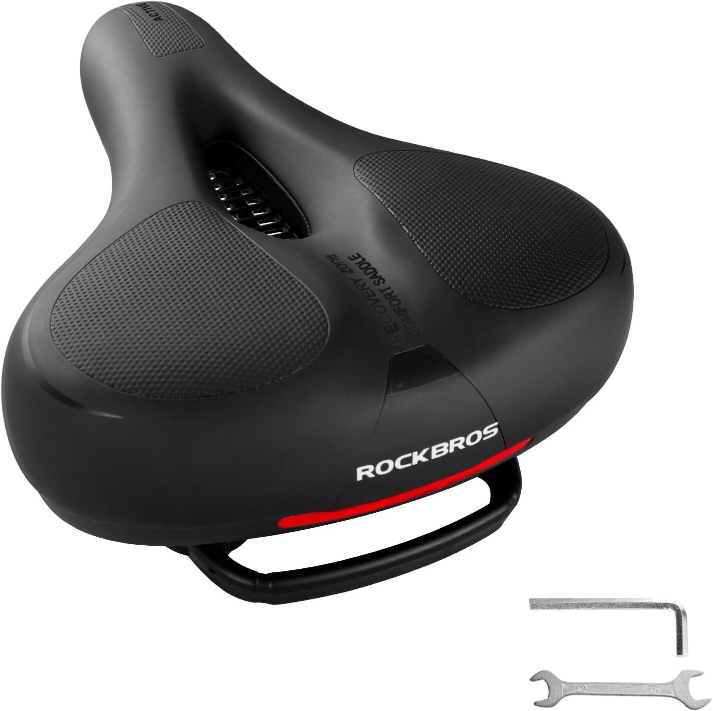 Ergonomiczne siodełko rowerowe z żelem