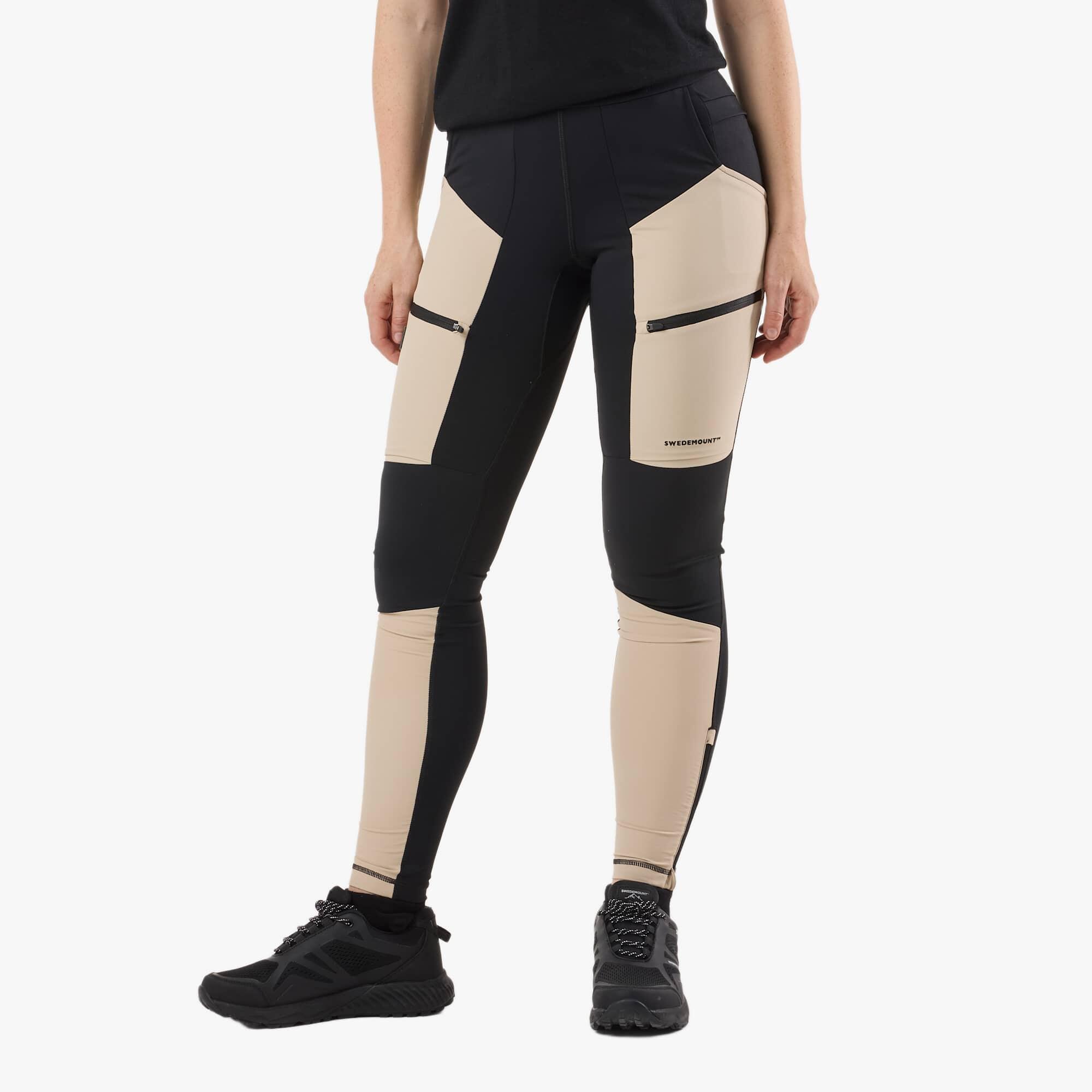 Spodnie outdoor Wędrówki Damska Swedemount Trondheim Trekking Tights wodoodporne