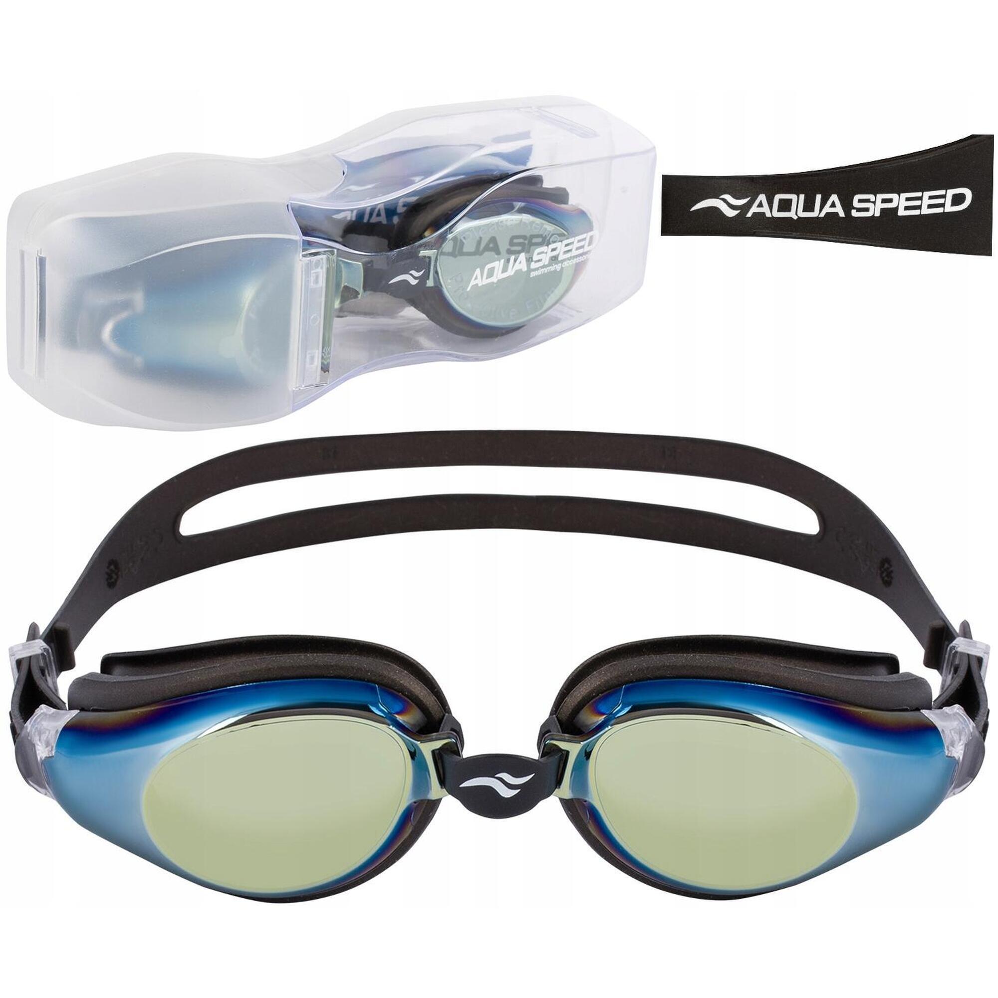 Okulary pływackie dla dorosłych z powłoką anti fog Aqua Speed