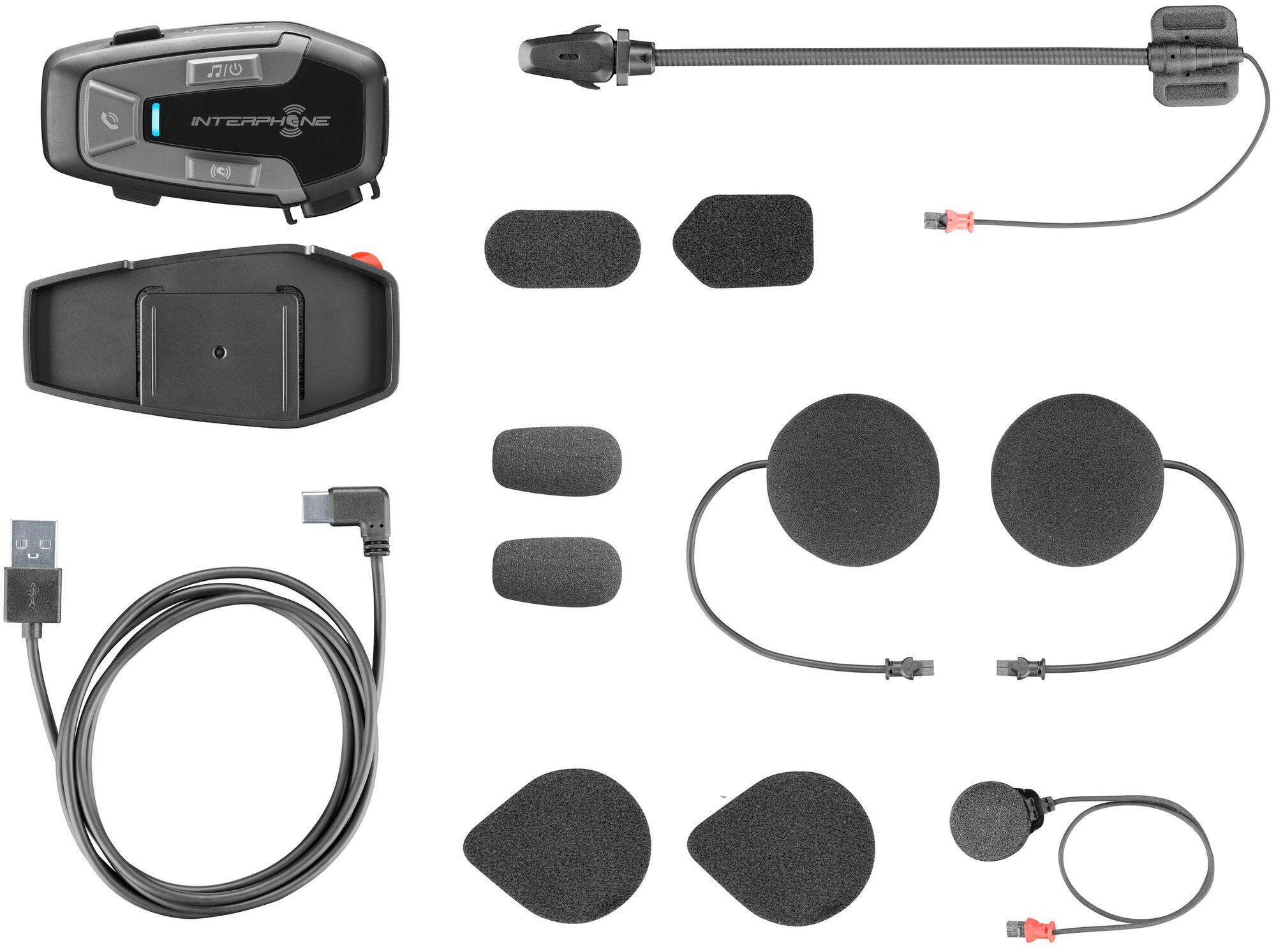 INTERPHONE U-COM 6 R Double Kit system komunikacji do kasku