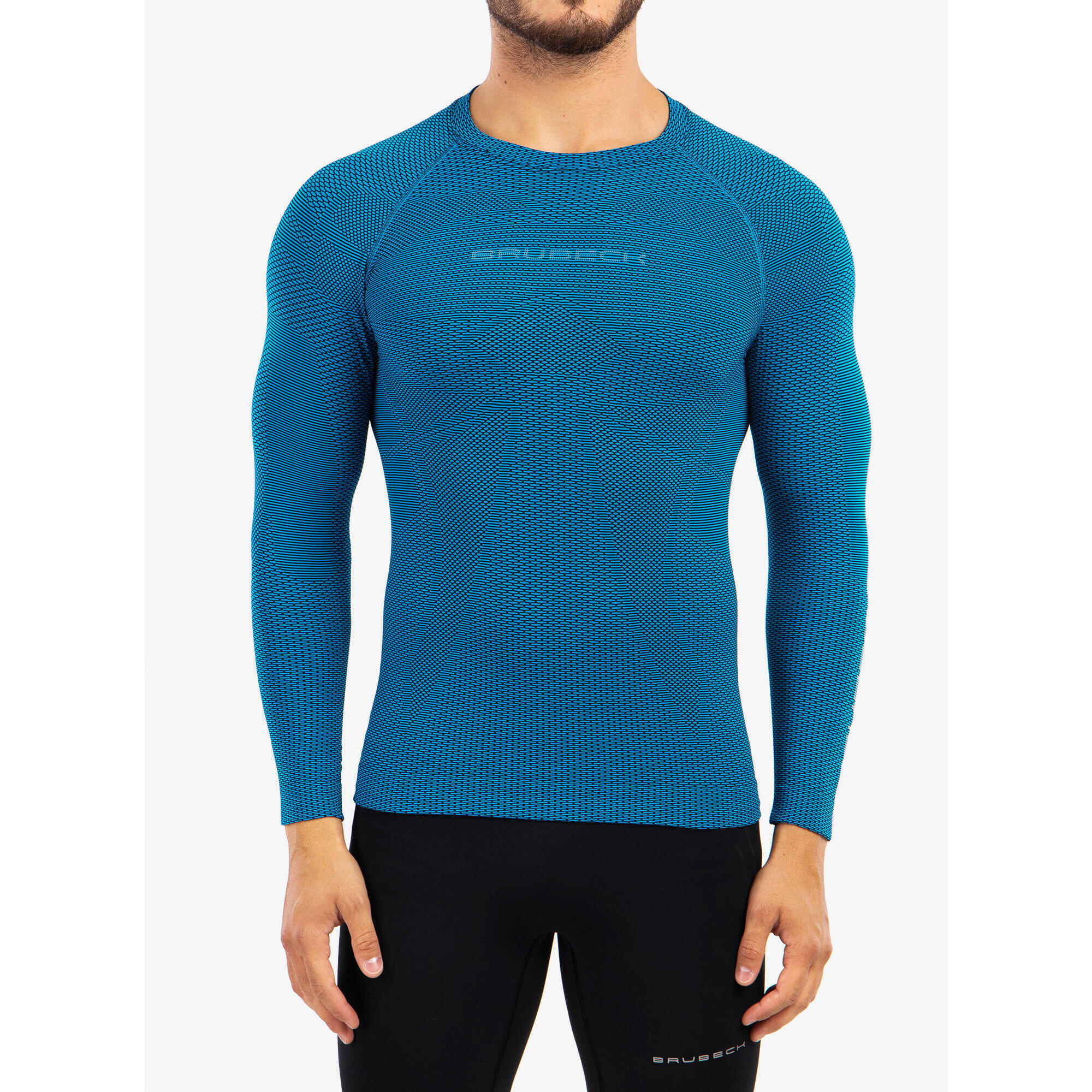 Bluza termoaktywna męska Brubeck 3D Run PRO LS Shirt