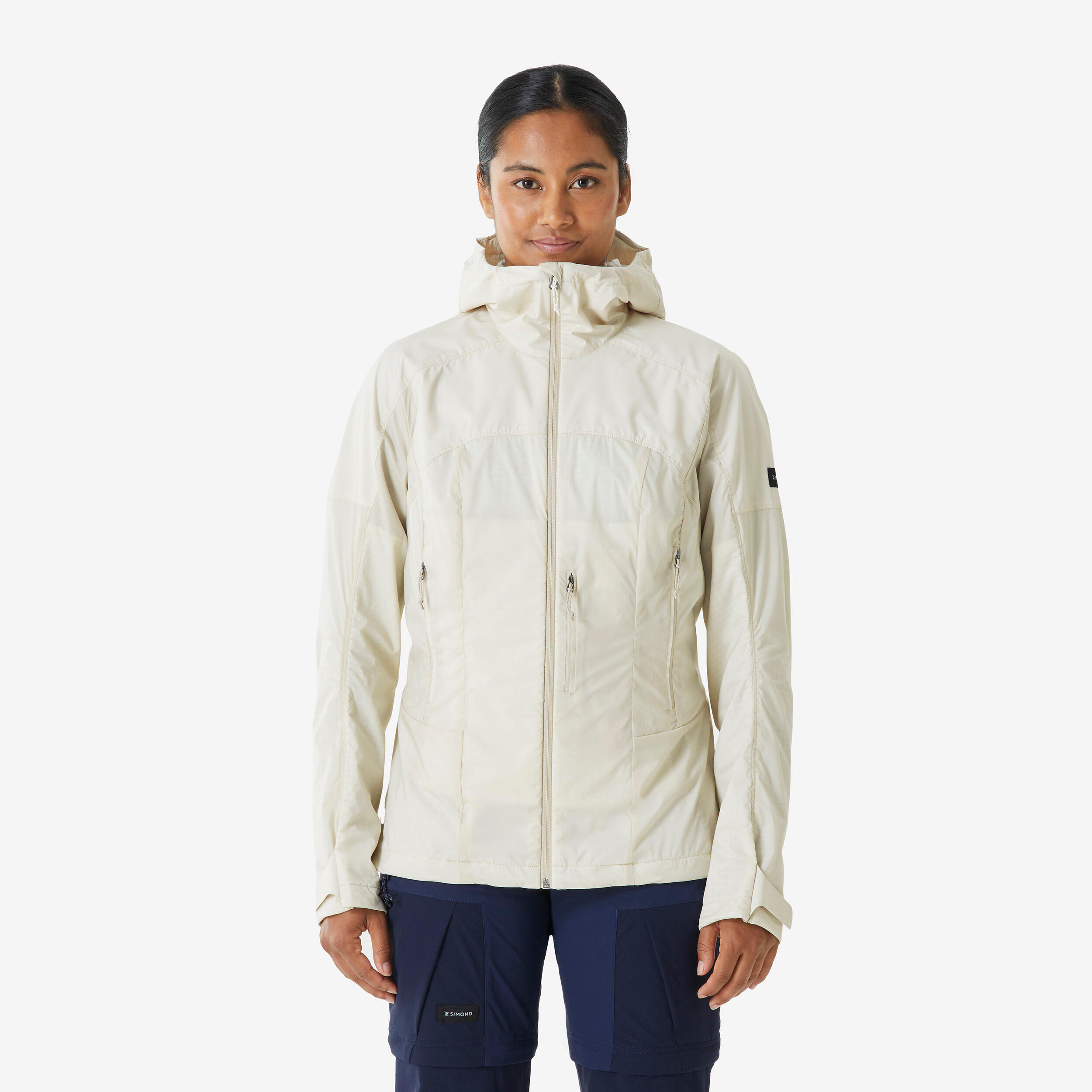 Kurtka softshell turystyczna damska Quechua MT900