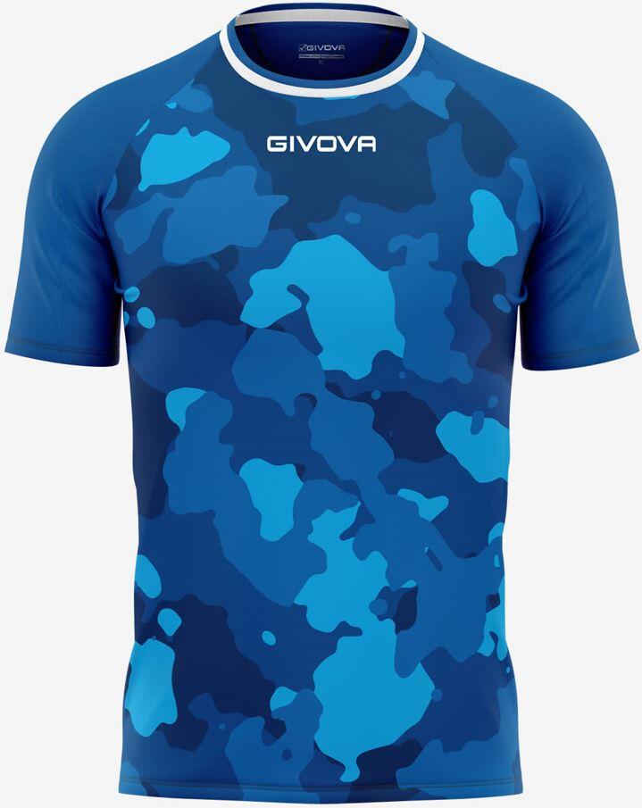 T-shirt męski Givova Army Azzurro-turchese Blue