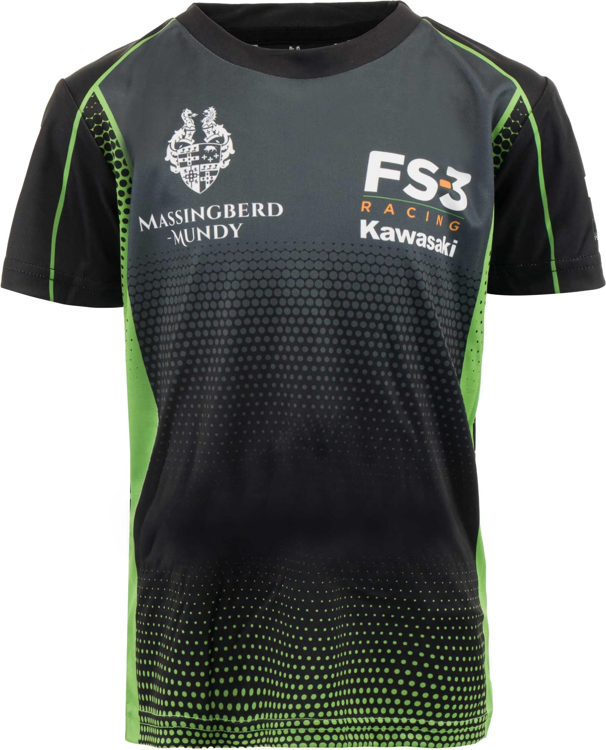 T-shirty dziecięce Kawasaki w kolorze czarnym