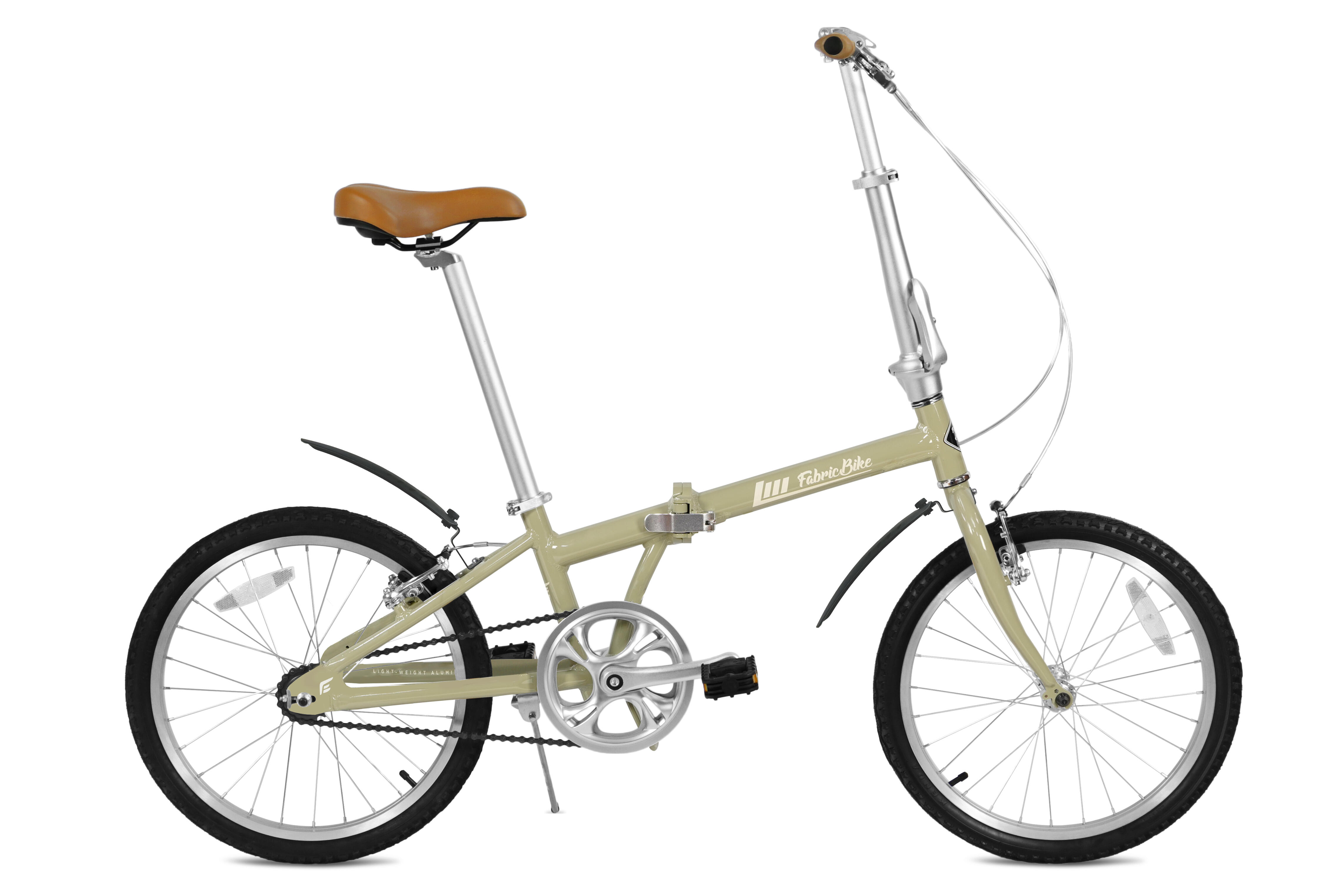 Folding - 20-calowy aluminiowy rower składany Beige