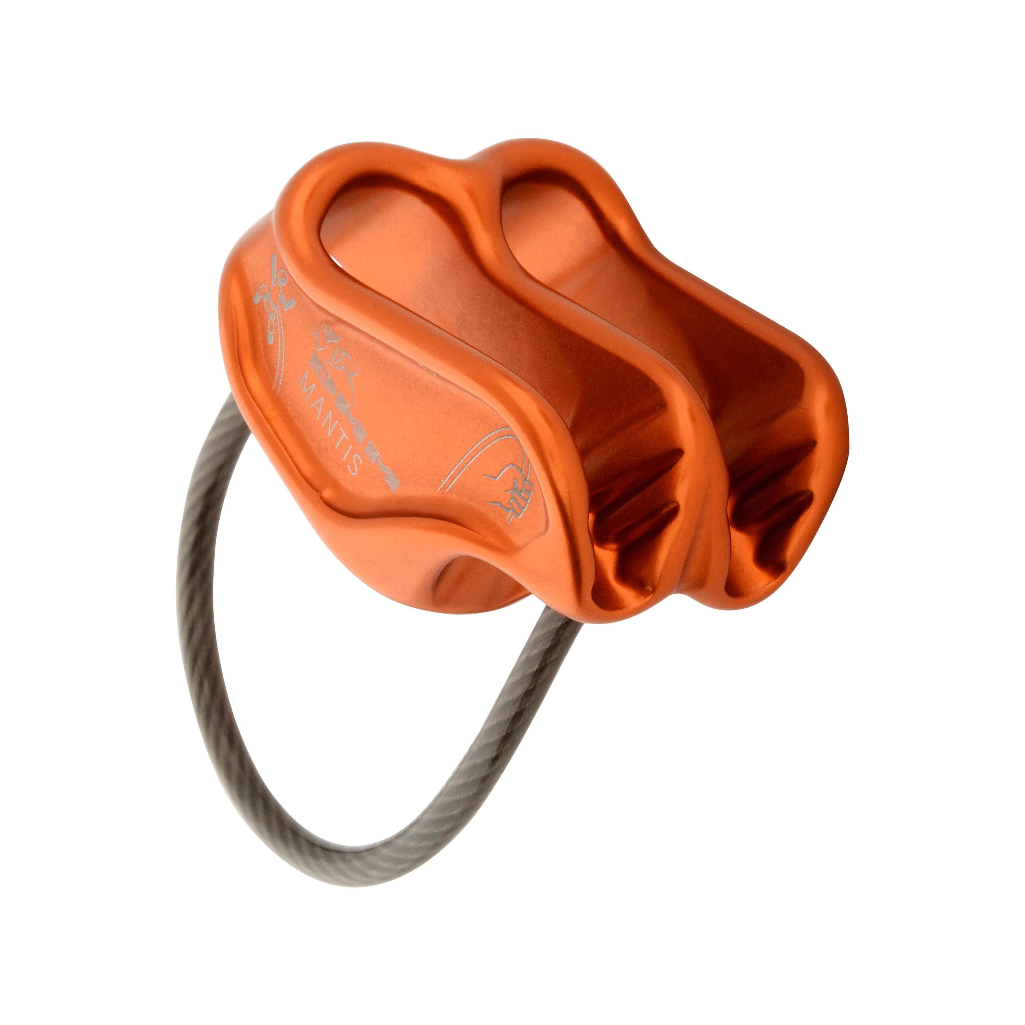 Przyrząd asekuracyjno-zjazdowy DMM Mantis - orange