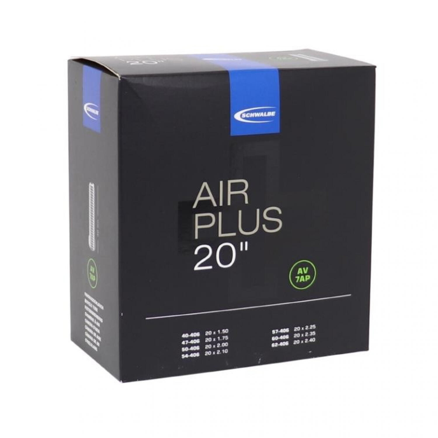 Zawór schradera komory powietrznej 20 x 1,50-2,35 Schwalbe Air Plus