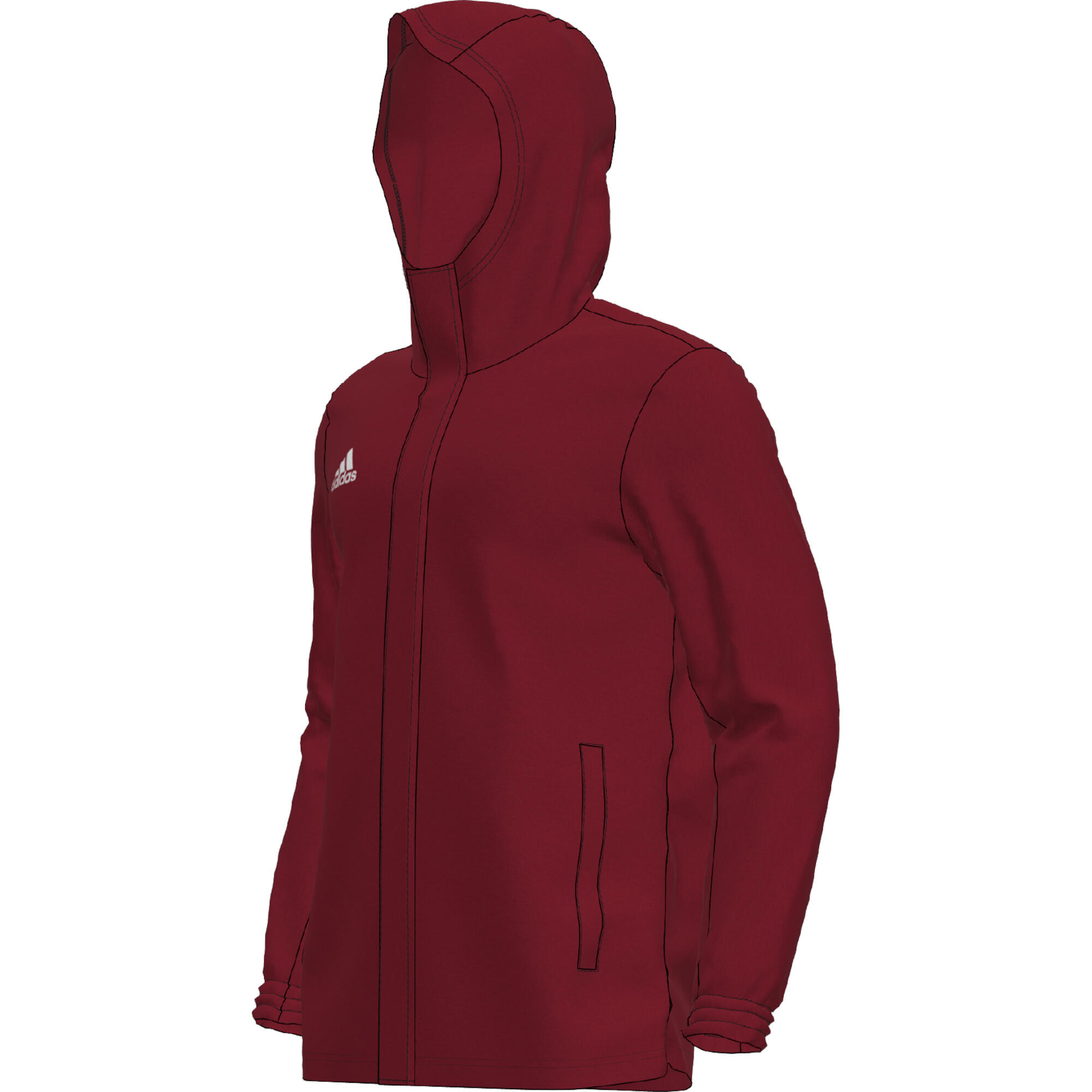 Kurtka piłkarska męska Adidas Entrada 22 All-Weather