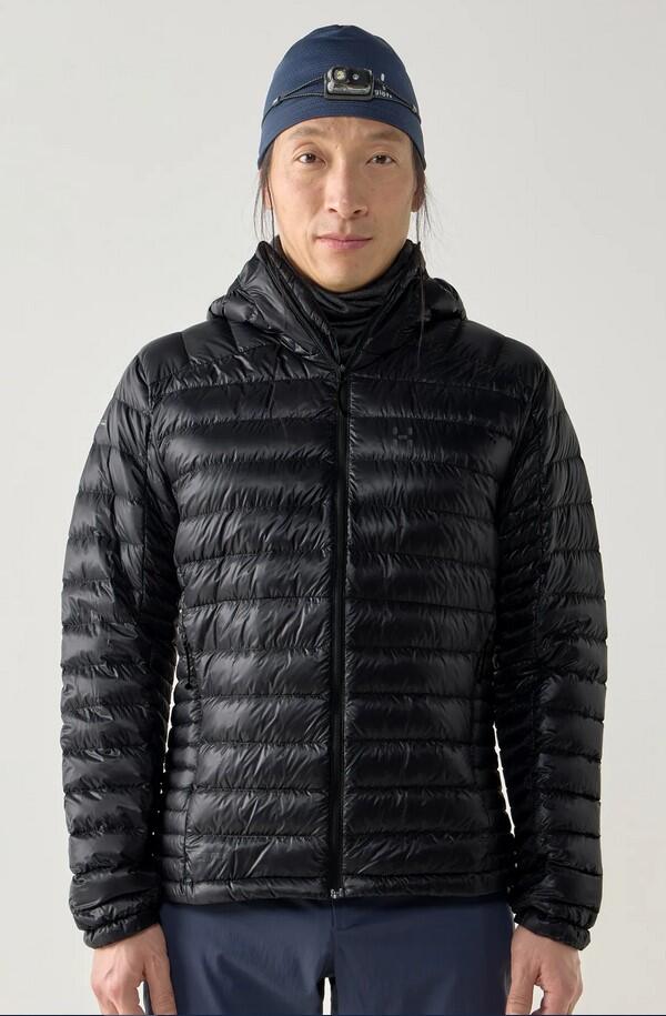 Haglöfs L.I.M Down II Hood Men True Black