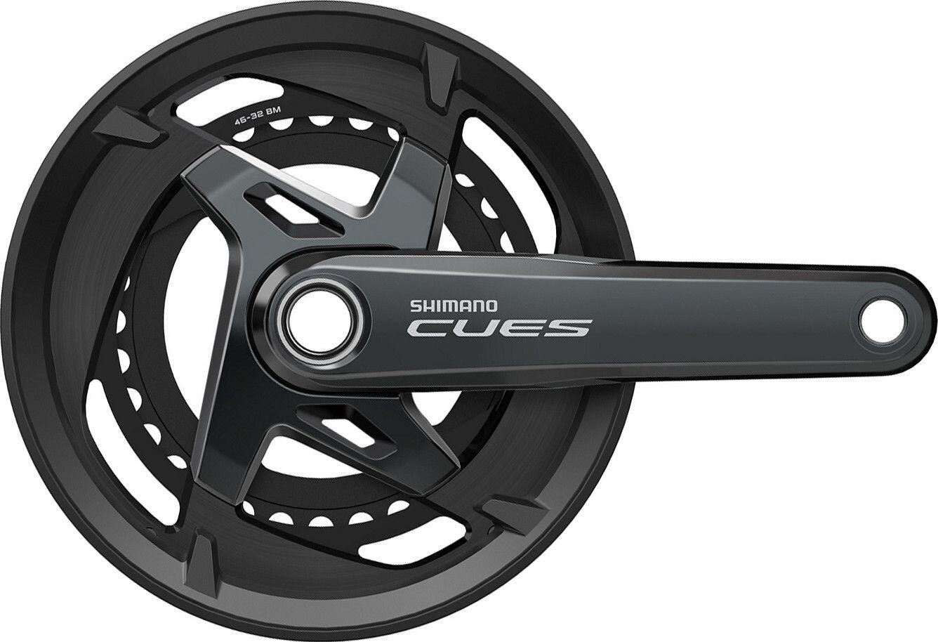 Podwójny mechanizm korbowy Shimano Cues FC-U8000-2 11V