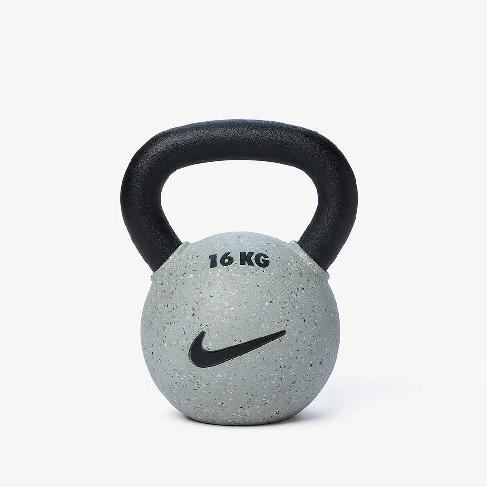 Kettlebell Nike Rubber Coated (Wolf Grey) - 8 Kg