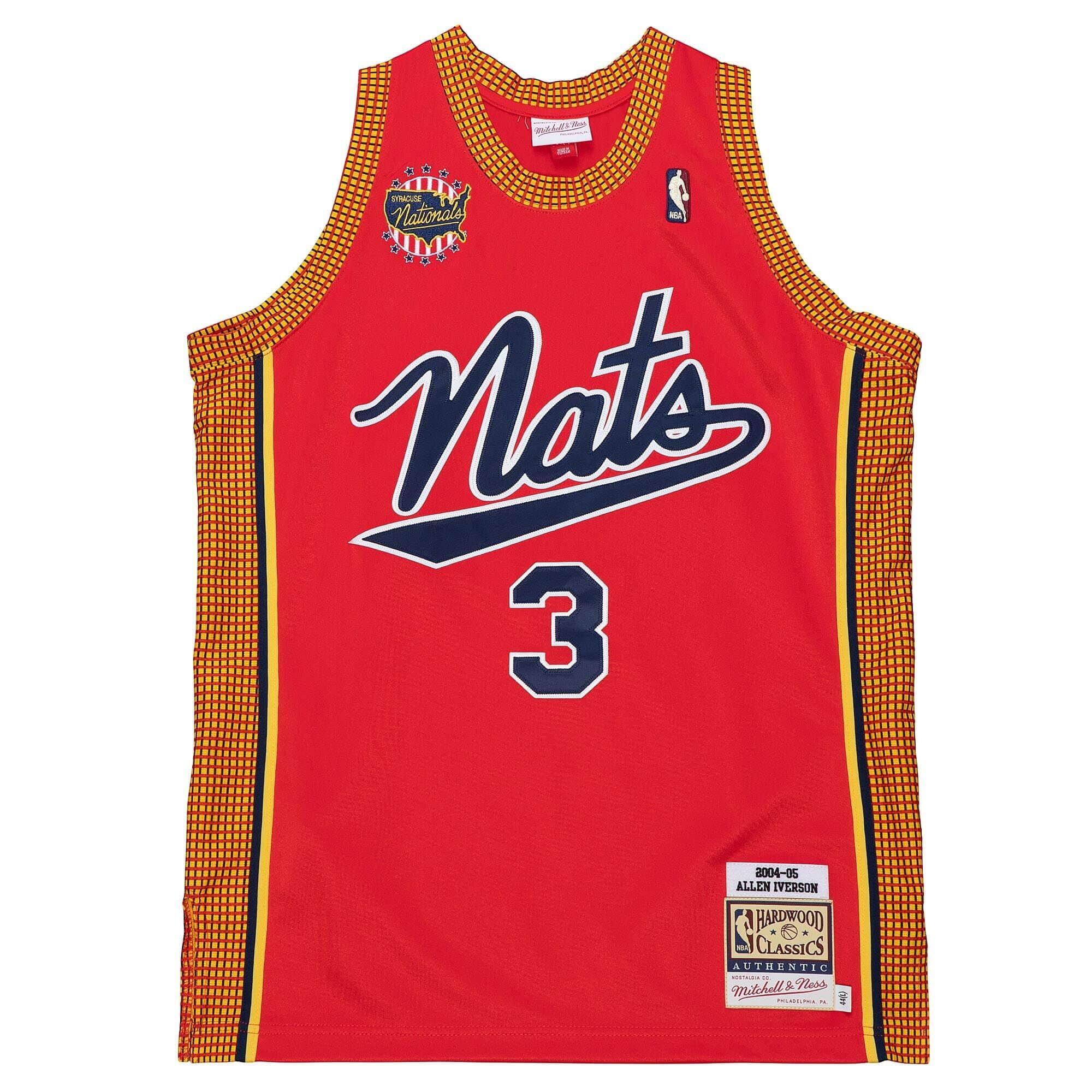 Jersey Philadelphia 76ers NBA Alternate 2004 Allen Iverson