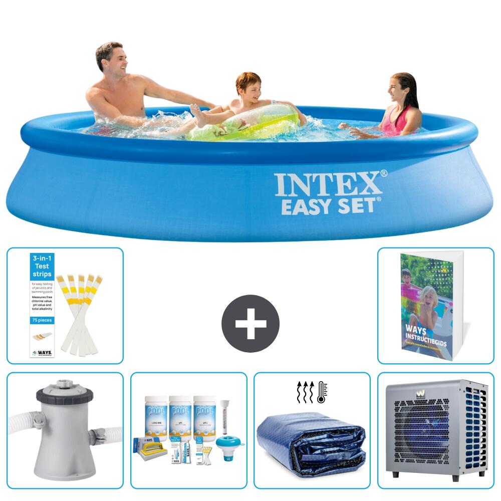 INTEX Basen Easy Set Okrągły - 305x61 cm - 7-częściowy S302