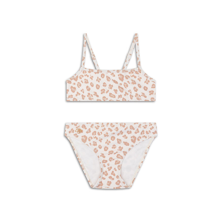 Swim Essentials Bikini - Beige - Leopard