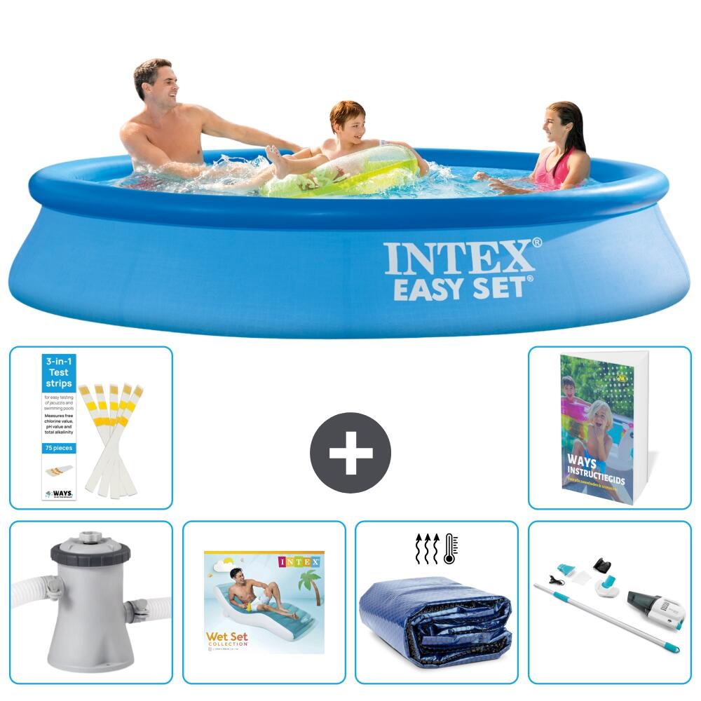 INTEX Basen Easy Set Okrągły - 305x61 cm - 7-częściowy S261