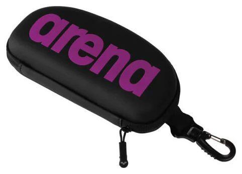 Arena Zwembrillenhoes Zwart/Paars
