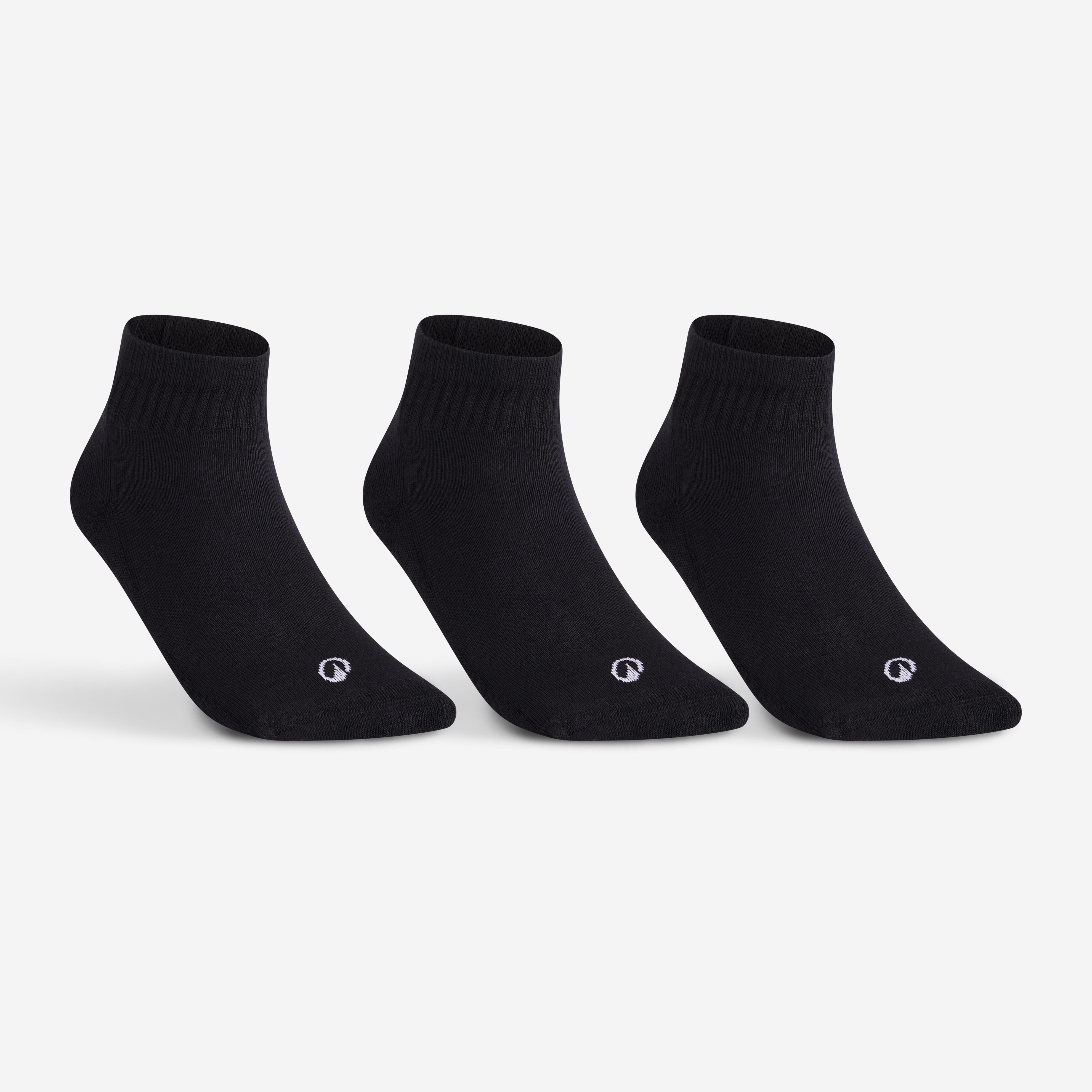 Skarpety sportowe tenis Artengo RS100 Mid 3 pary