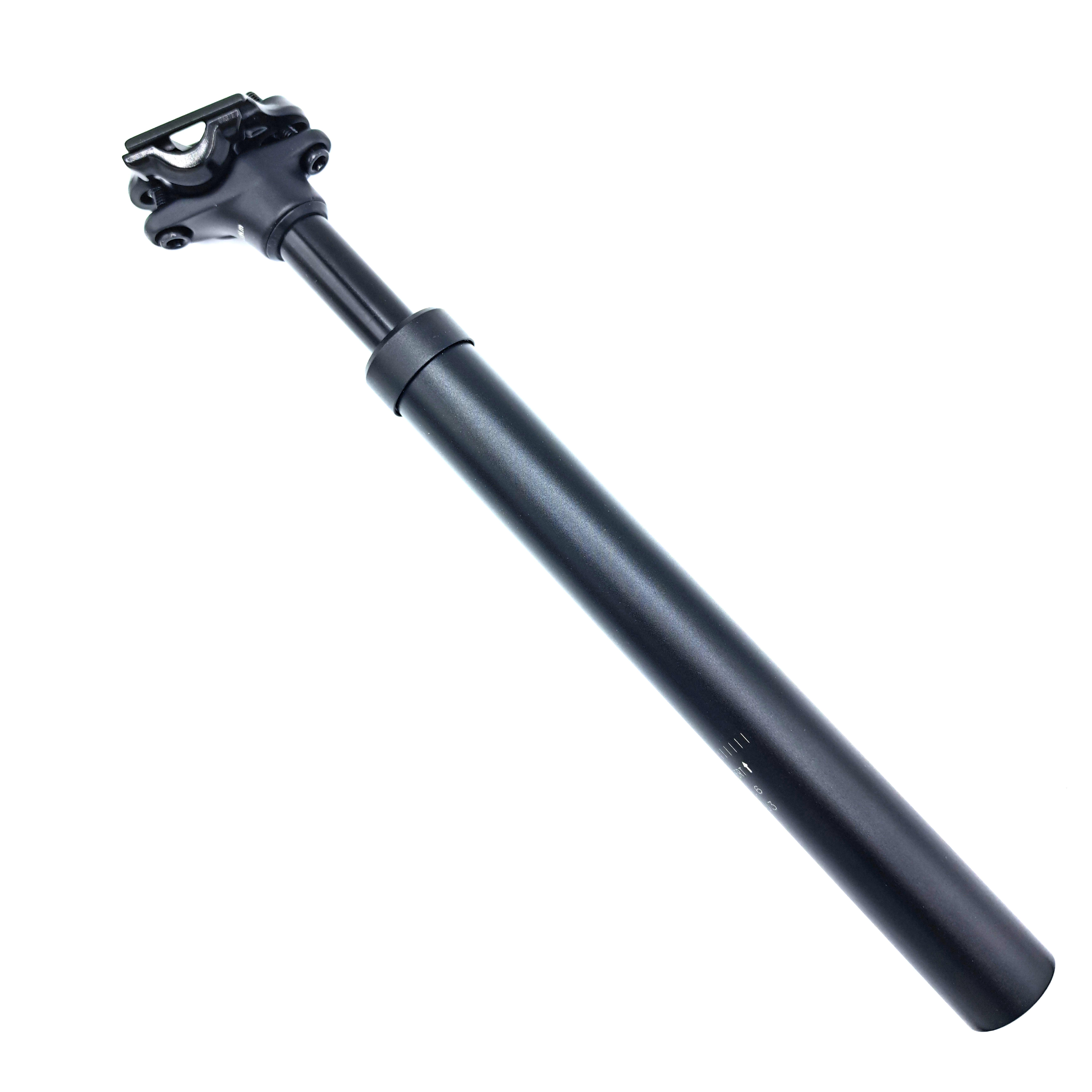 Sztyca siodła rowerowa Btwin amortyzowana 31 6 mm skok 4 cm