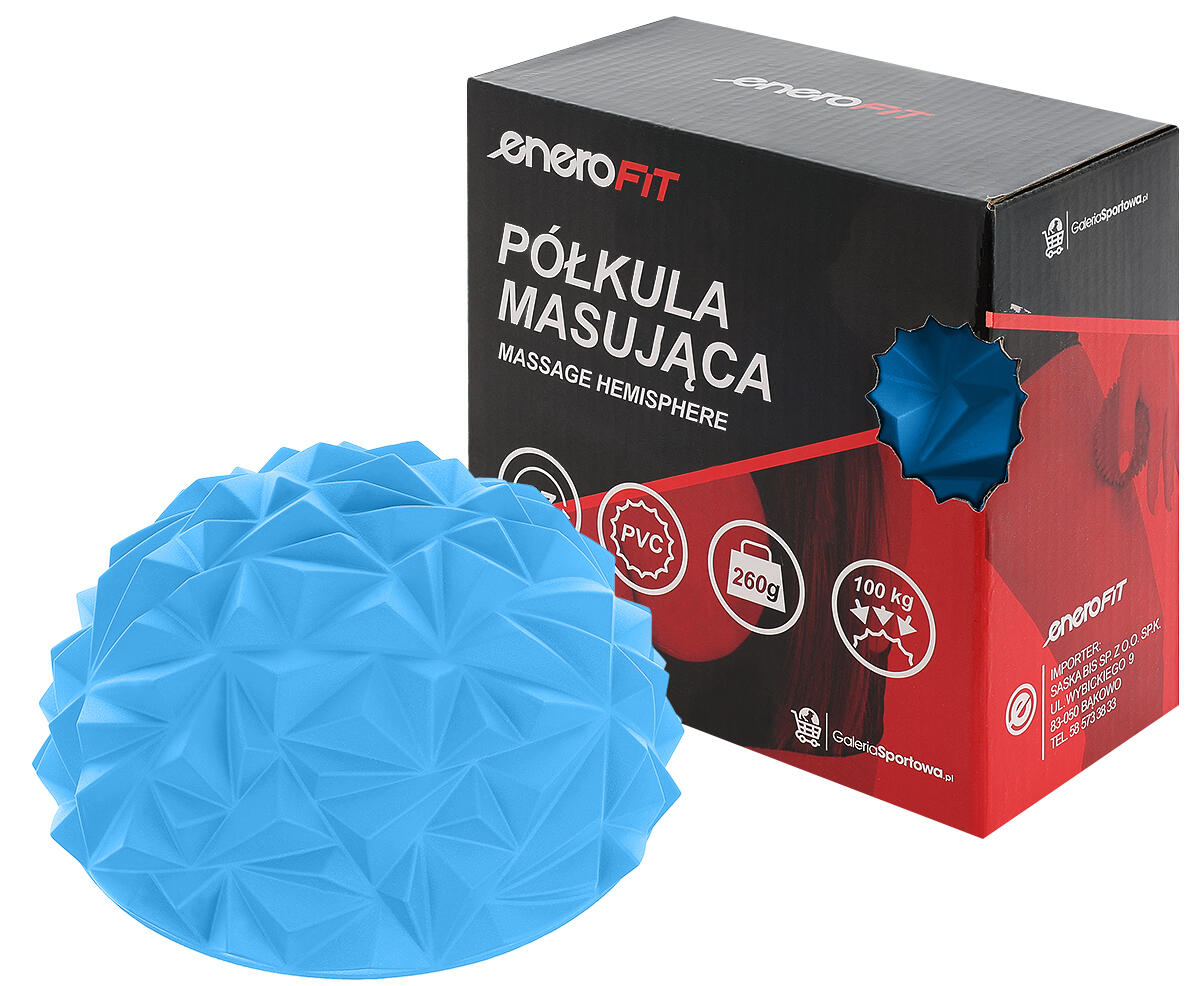 Półkula masująca do ćwiczeń balansu Enero Fit Diament