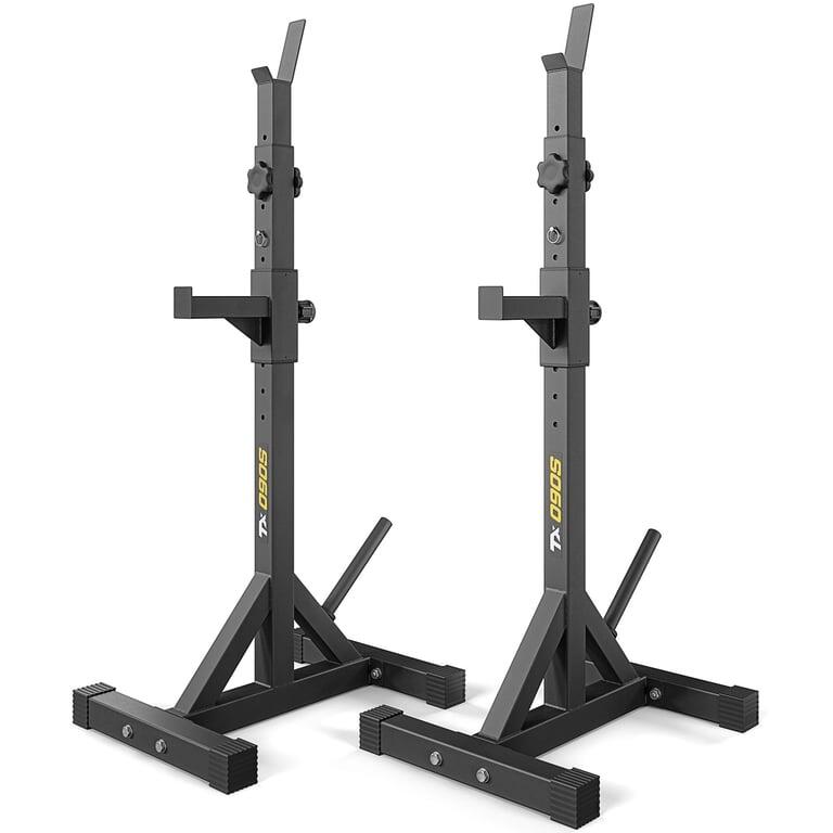 Regulowane stojaki pod sztangę Trex Sport TX-090S pręty na obciążenie do 200kg