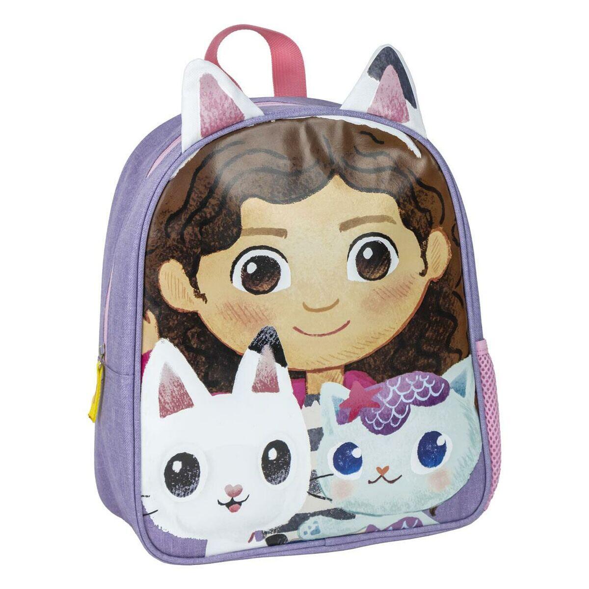 Plecak szkolny Gabby's Dollhouse 100 % poliester