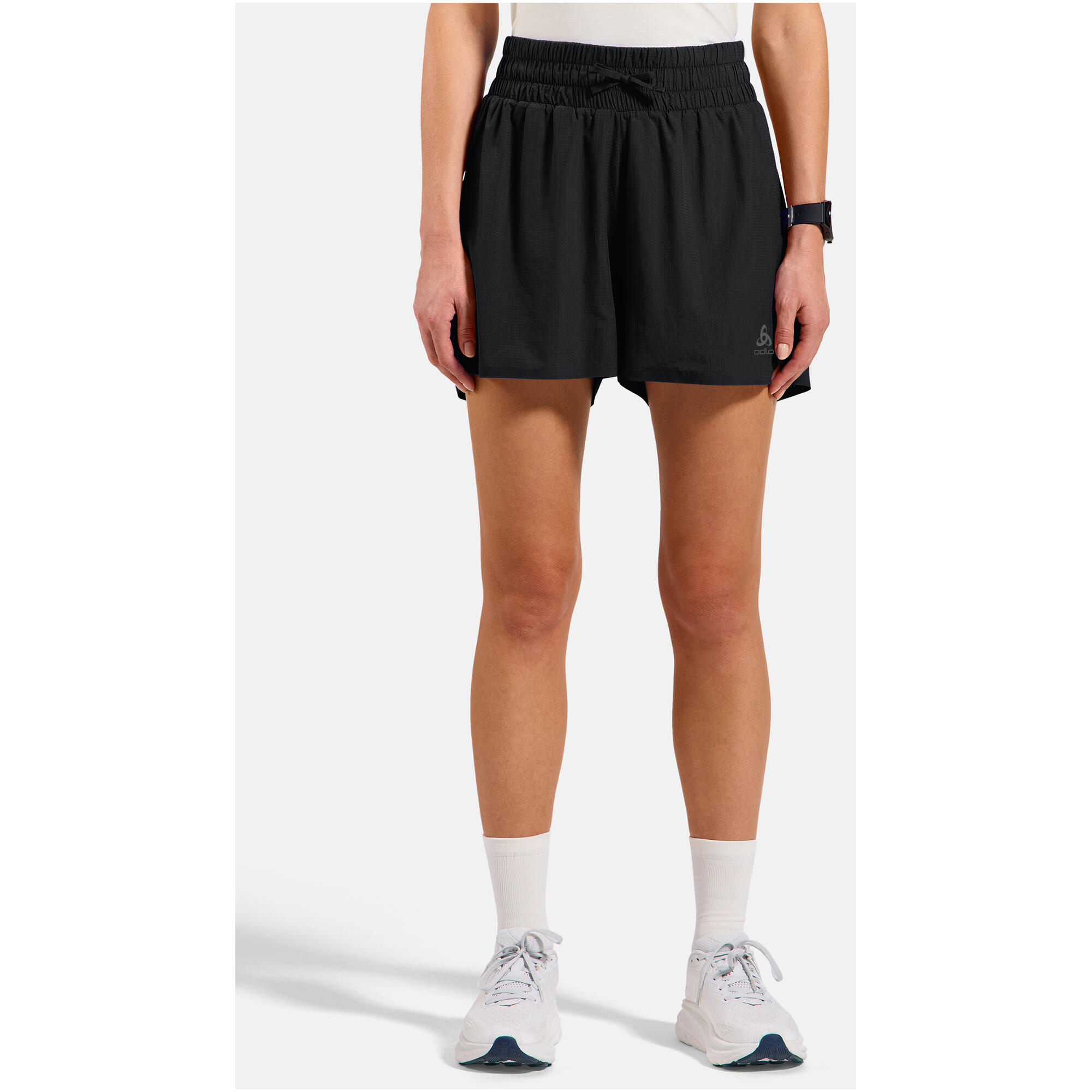 Spodenki damsie Odlo 2-in-1 short ZEROWEIGHT 3 INCH PRINT