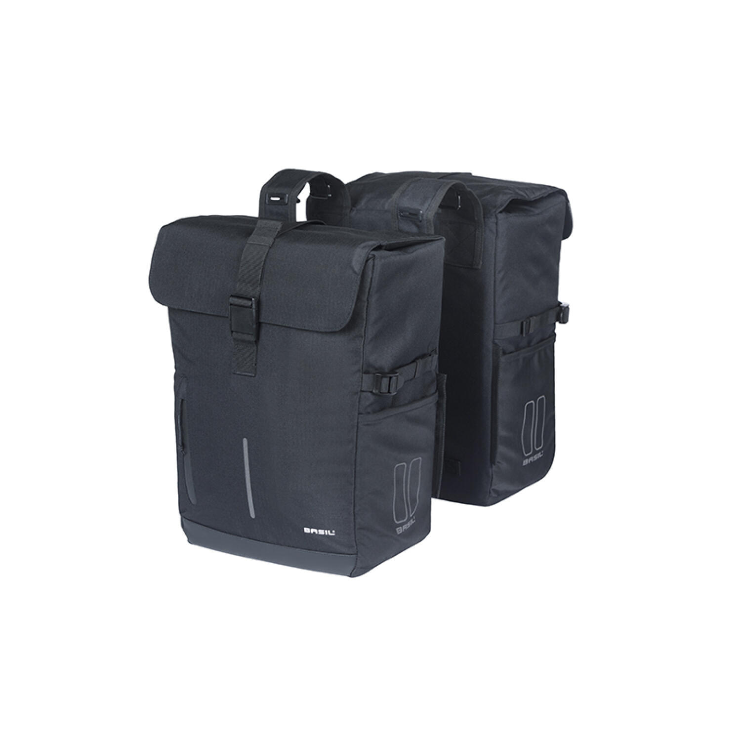 Torba rowerowa Basil Move Double 30 l czarna