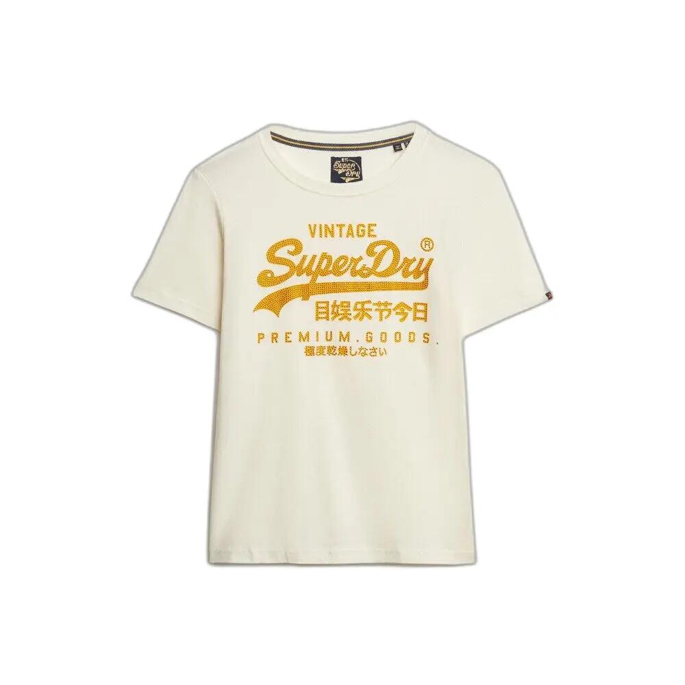 T-shirt z fantazyjnym logo dla kobiet Superdry Vintage