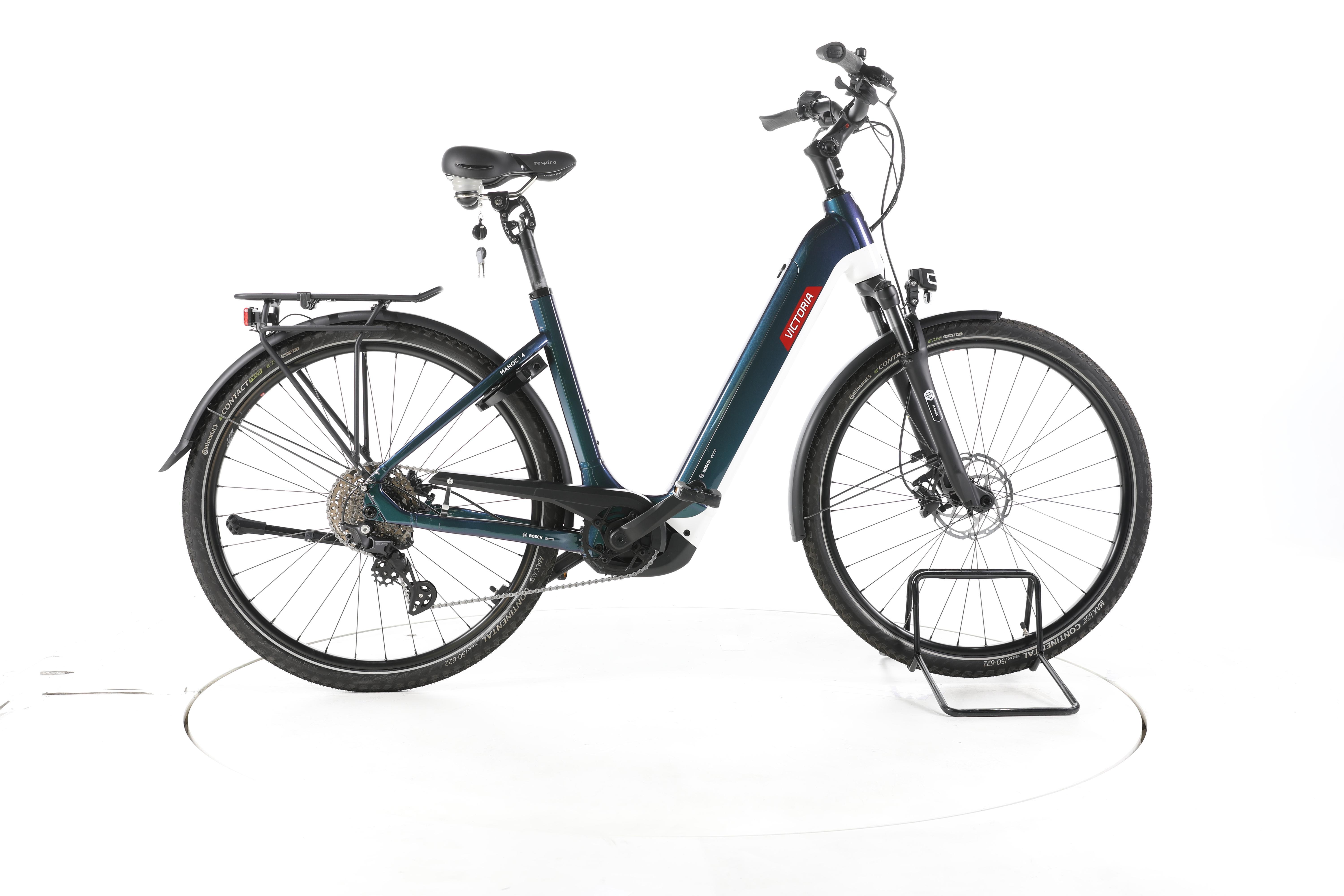 Second Life - Victoria MANOC 4 Trekking E-Bike Niska rama - Bardzo dobry stan