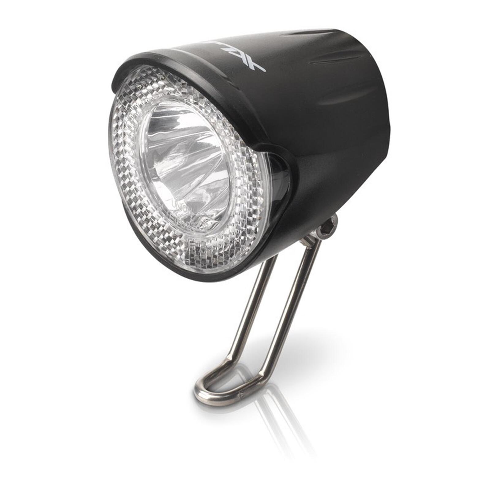 oświetlenie rowerowe led z uchwytem na przełącznik XLC CL-D02 20 Lux Nirosta