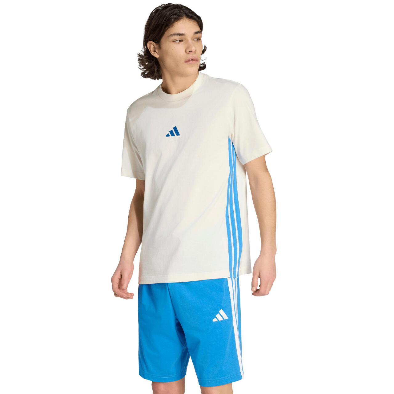 Koszulka męska adidas Essentials 3 Stripes