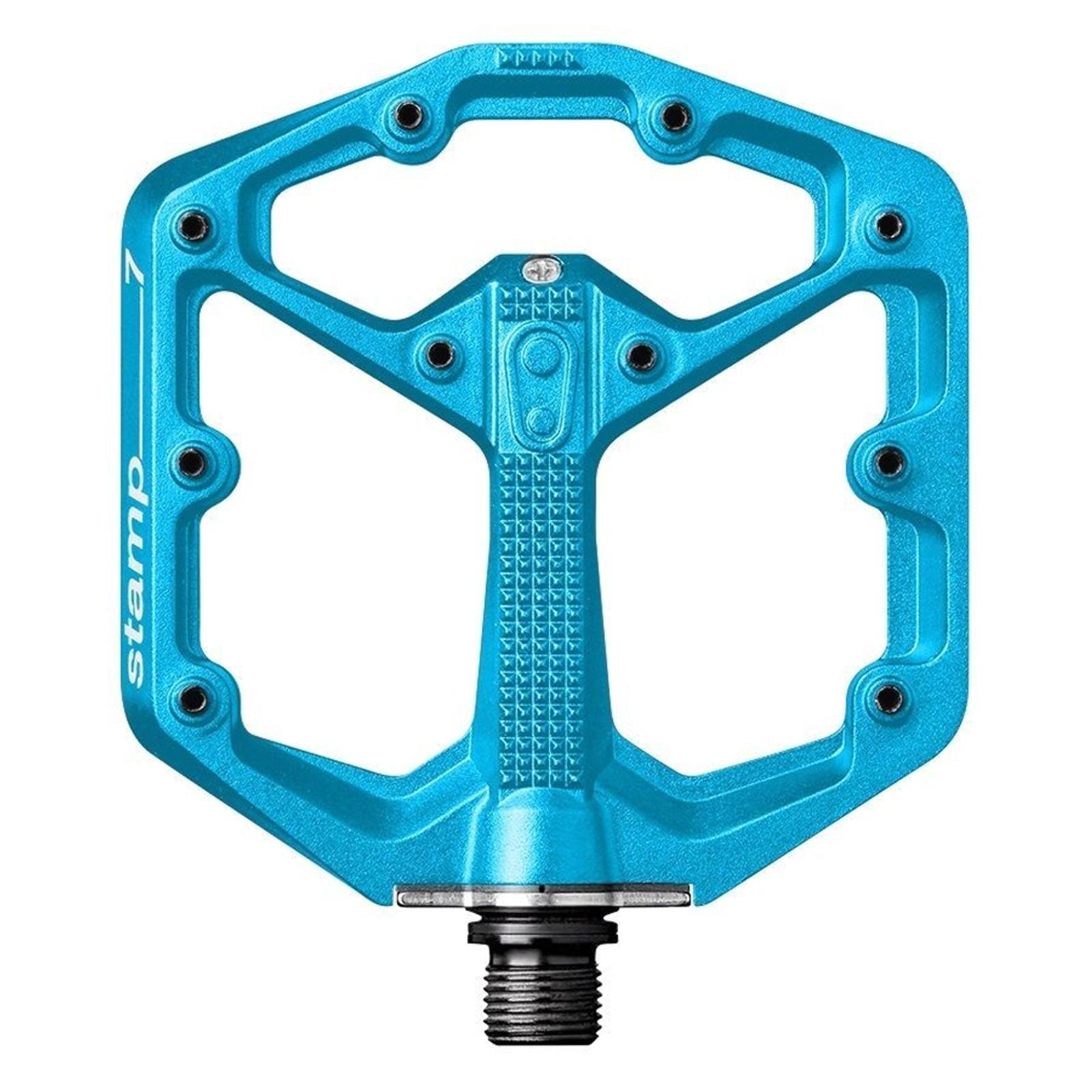 Pedały platformowe MTB Stamp 7 Small  niebieskie