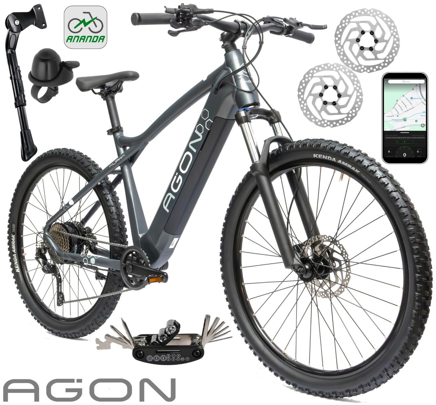 Rower Elektryczny Górski Agon Alpha Koła 27,5