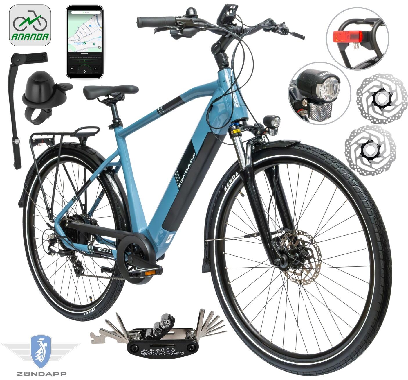 Rower Elektryczny Trekkingowy Zündapp Z810 Koła 28