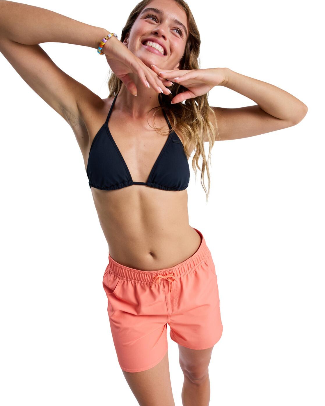 Spodenki boardshort dla Kobiety ROXY WAVE 5 Różowy
