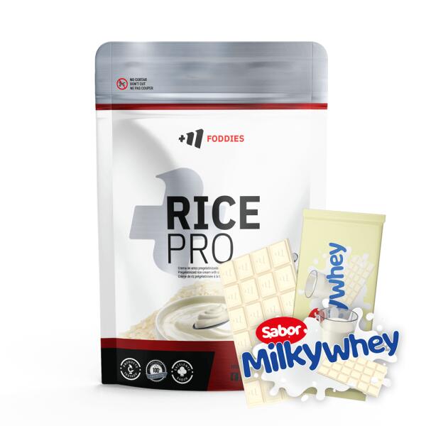 Rice Pro (krem ryżowy z białkiem) - 2 kg MilkyWh Biała mleczna czekolada
