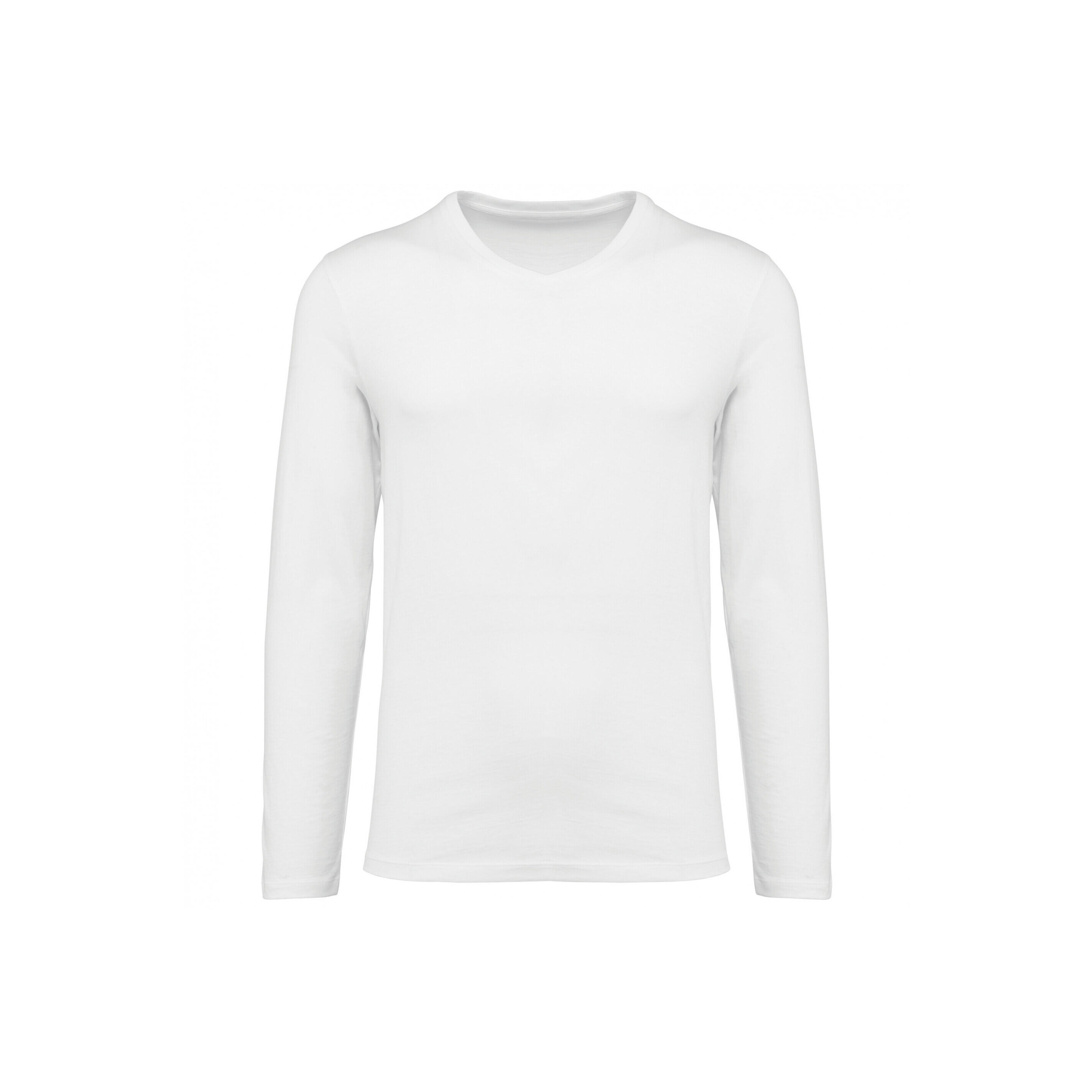 Koszulka z długim rękawem Suprima v-neck Kariban Premium