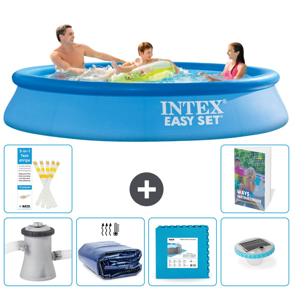 INTEX Basen Easy Set Okrągły - 305x61 cm - 7-częściowy S326