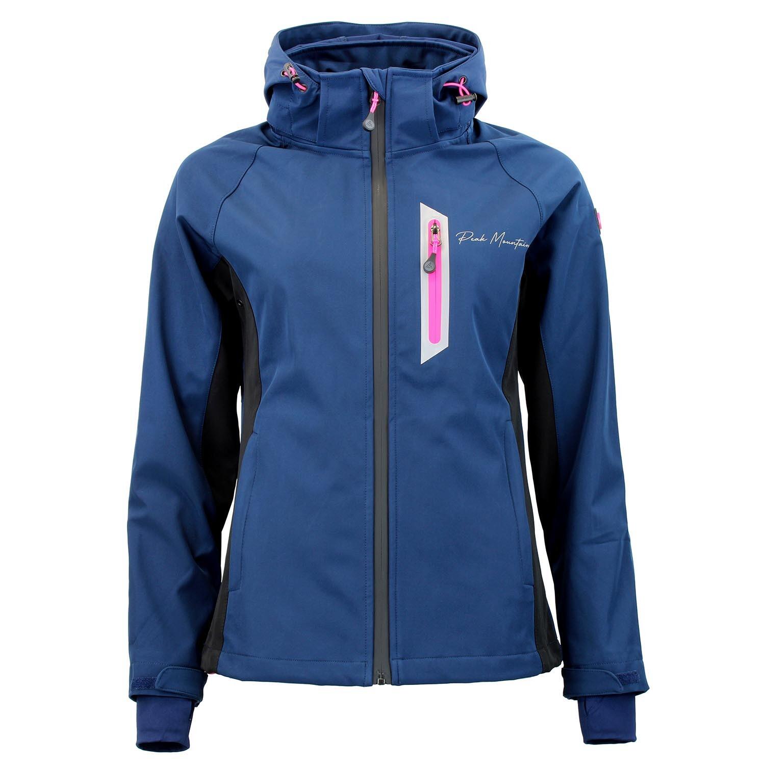 Kurtka damska softshell z kapturem Peak Mountain Acluny