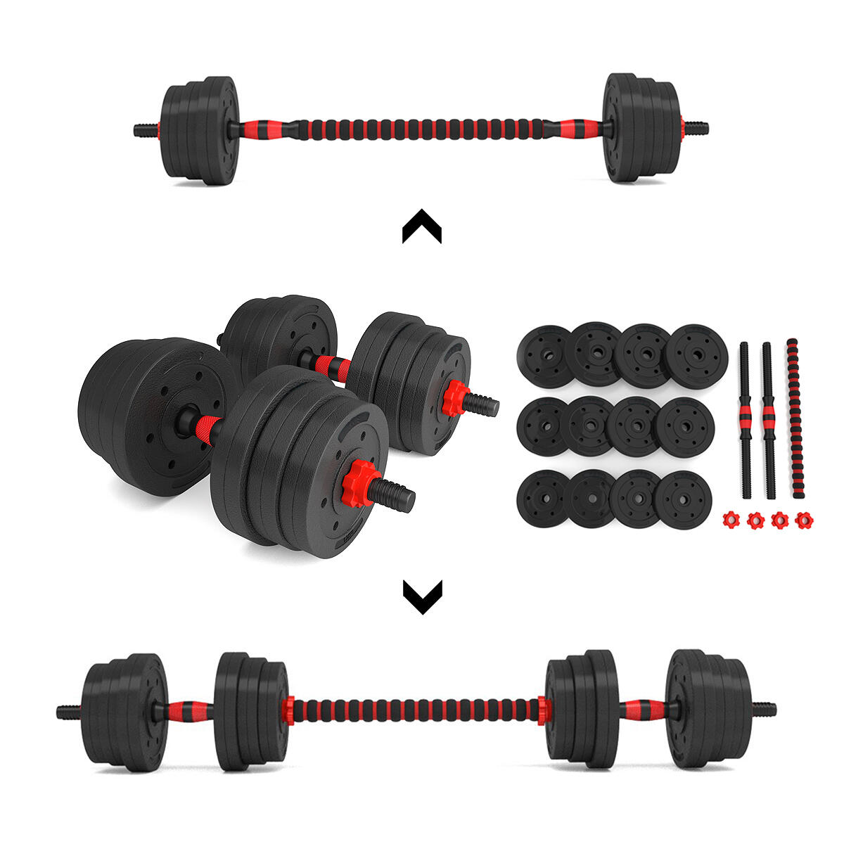 Hantle i Zestaw Sztangi - 20 kg