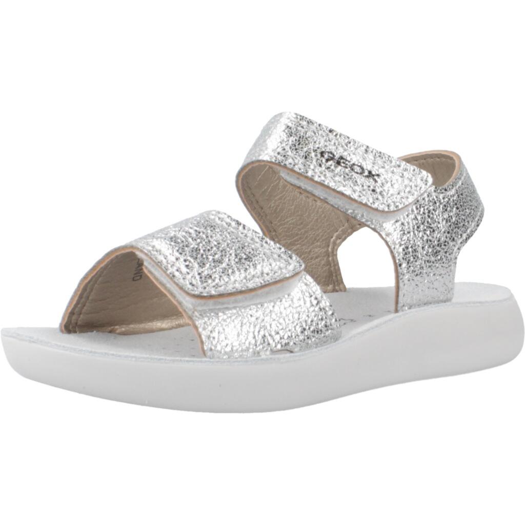 Sandały Geox Model B Sandal Lightfloppy Kolor Srebrny