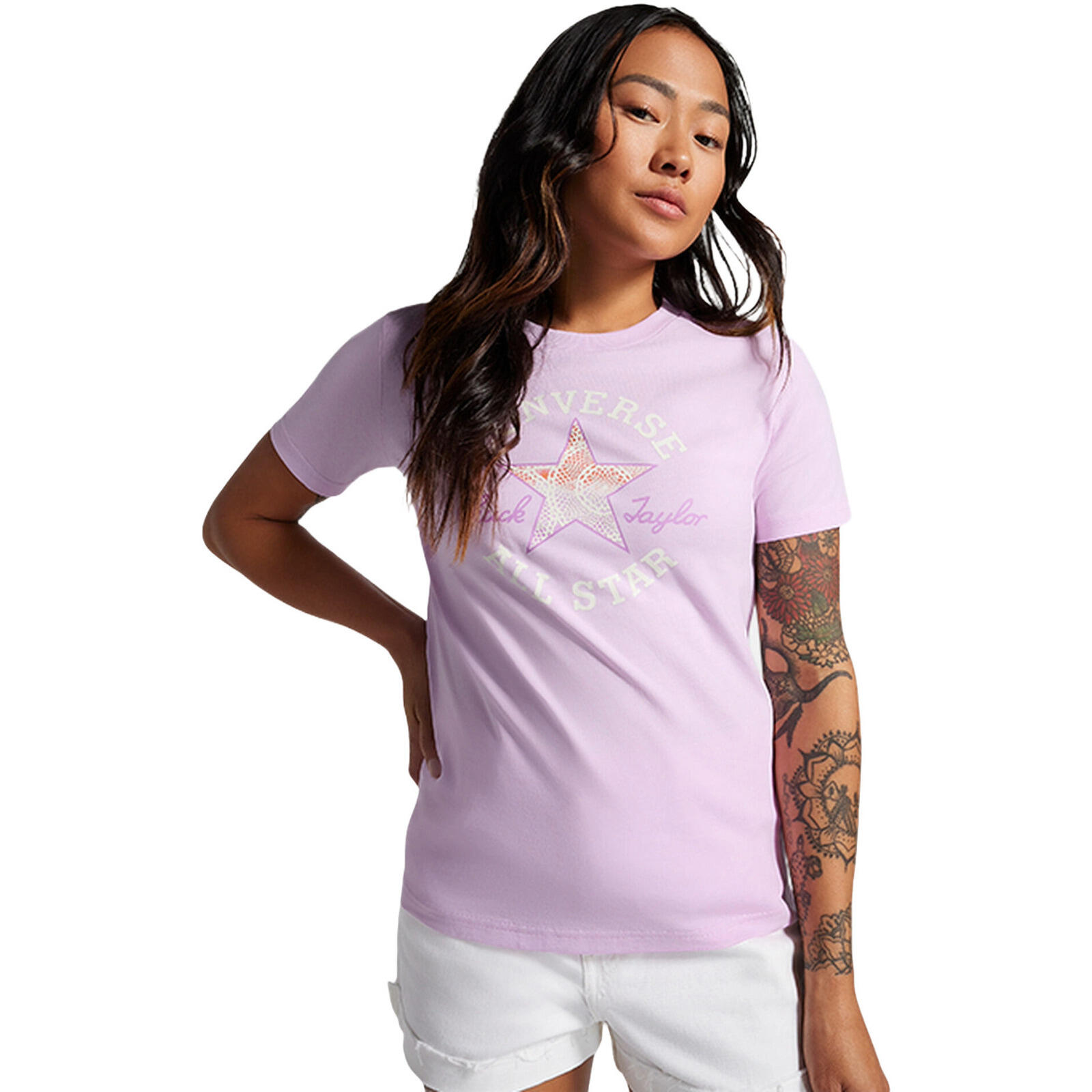 Podkoszulek damskie Converse Chuck Taylor Patch T Shirt