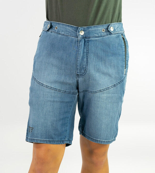 Pantalón Mountain Bike (MTB) Ride Jeans Stone Unisex
