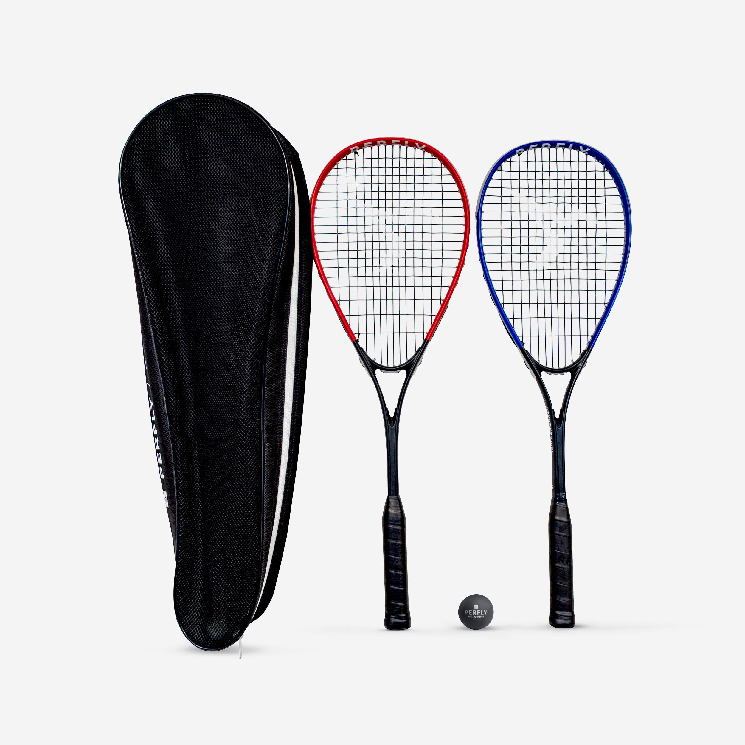 Zestaw do squasha Perfly Wallbreaker 165 Club