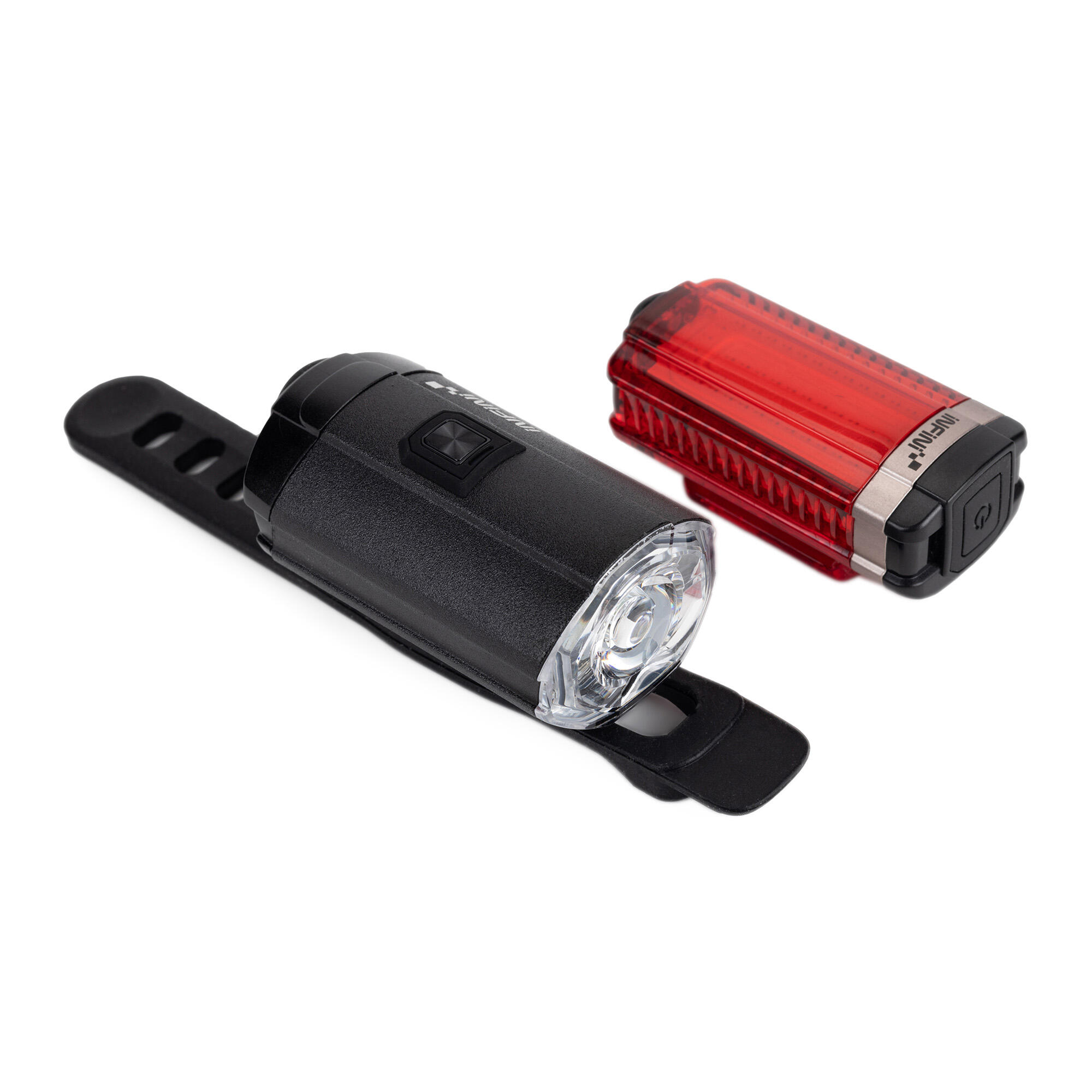 Zestaw lampek rowerowych INFINI Set Tron Usb
