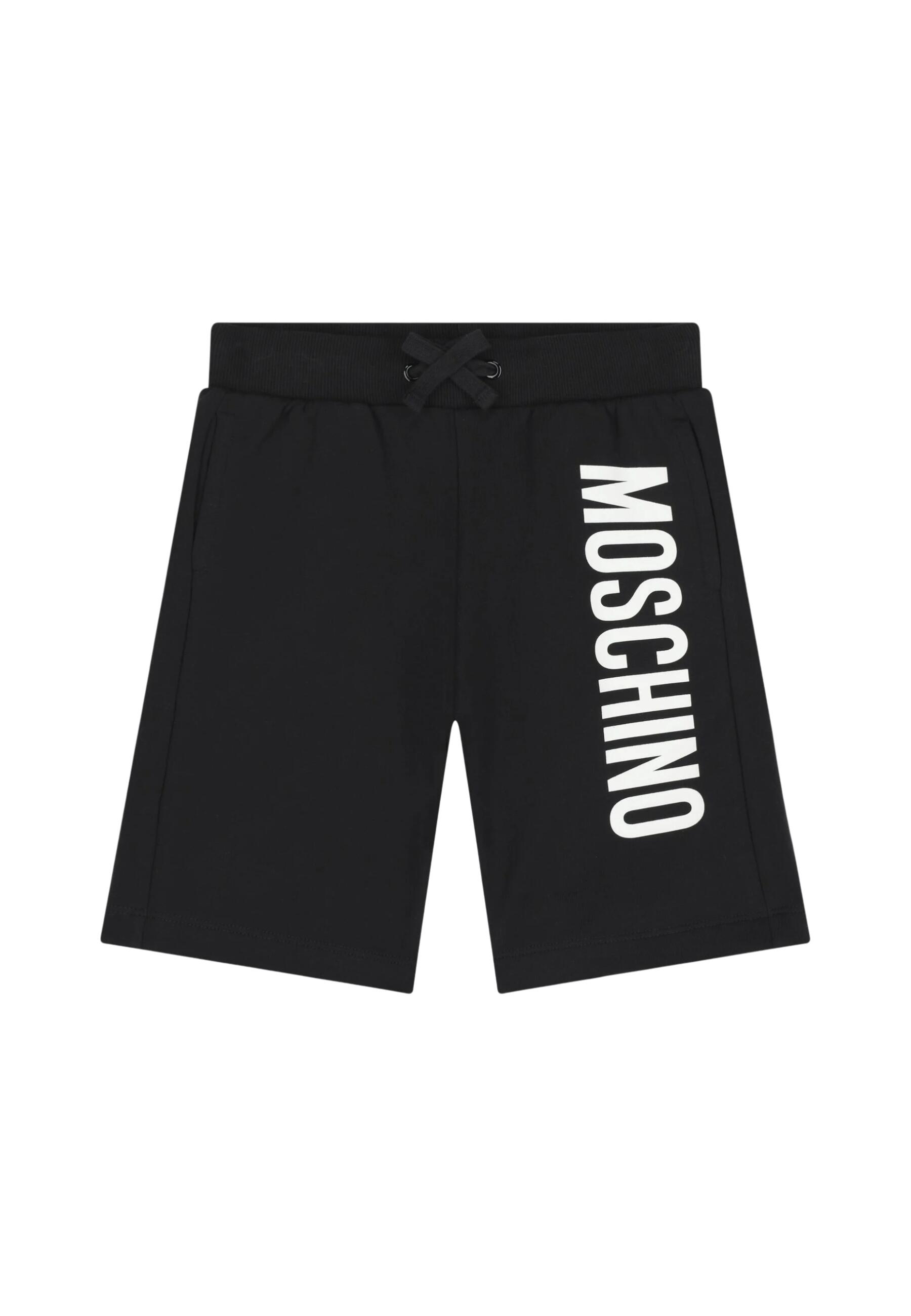 Szorty chłopięce Moschino czarny