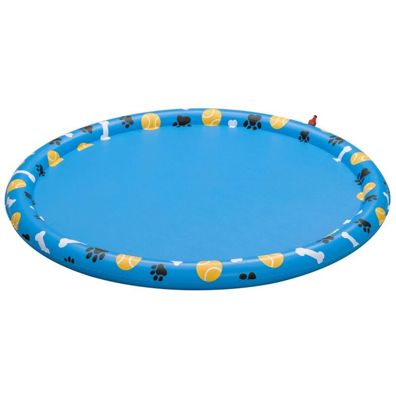 Bestway Dog Splash Pad, Non-Slip Sprinkler Mat for Dog Pool & Water Play