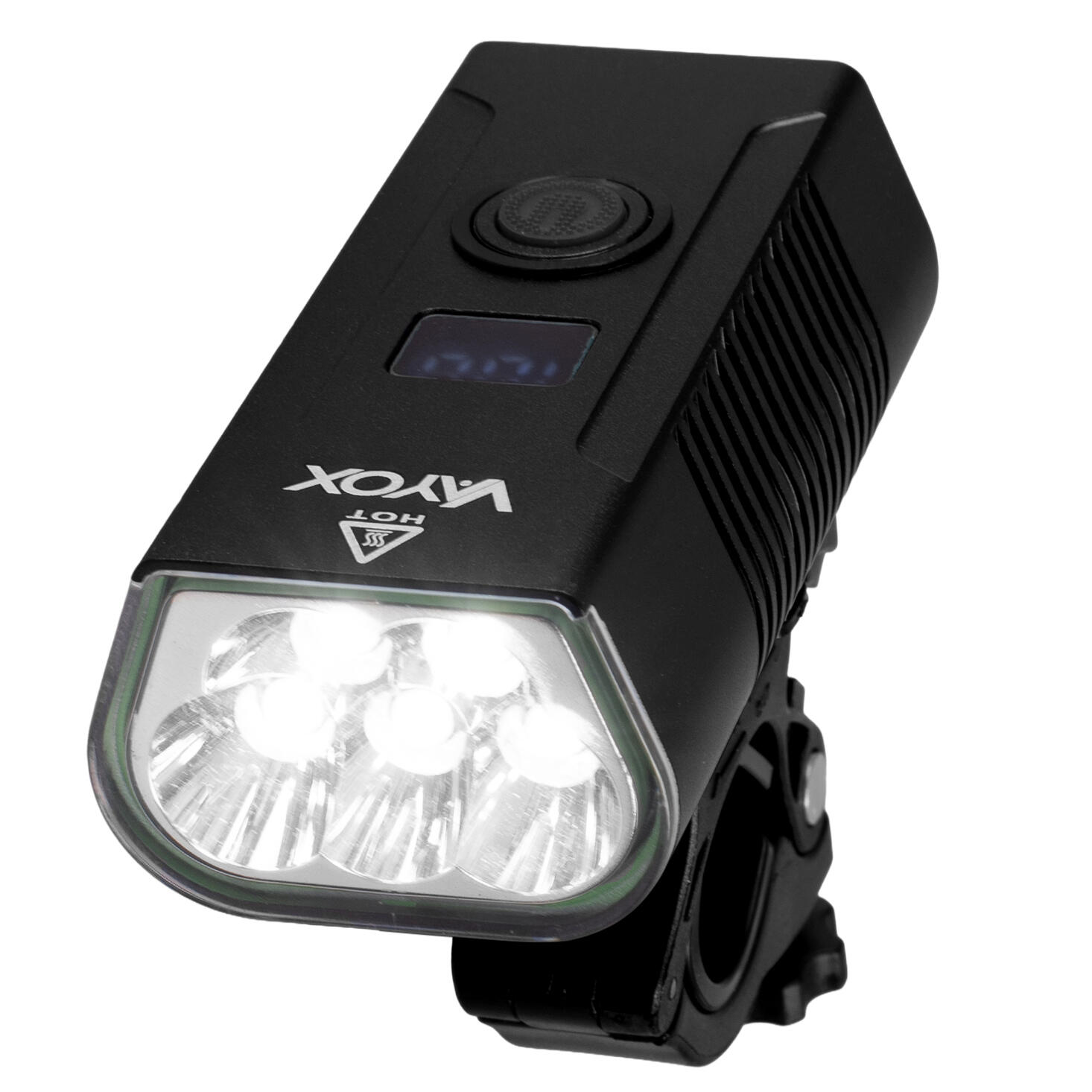 Lampka rowerowa przednia Vayox VA0073 1020lm akumulatorowa LCD powerbank